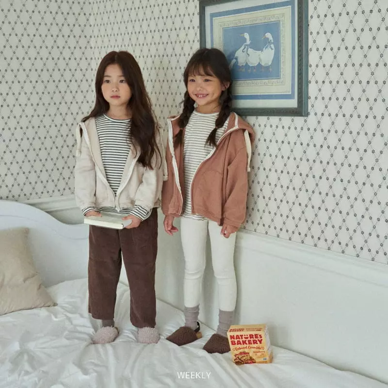 Weekly - Korean Children Fashion - #magicofchildhood - Two Pocket Hoody Jumper - 5