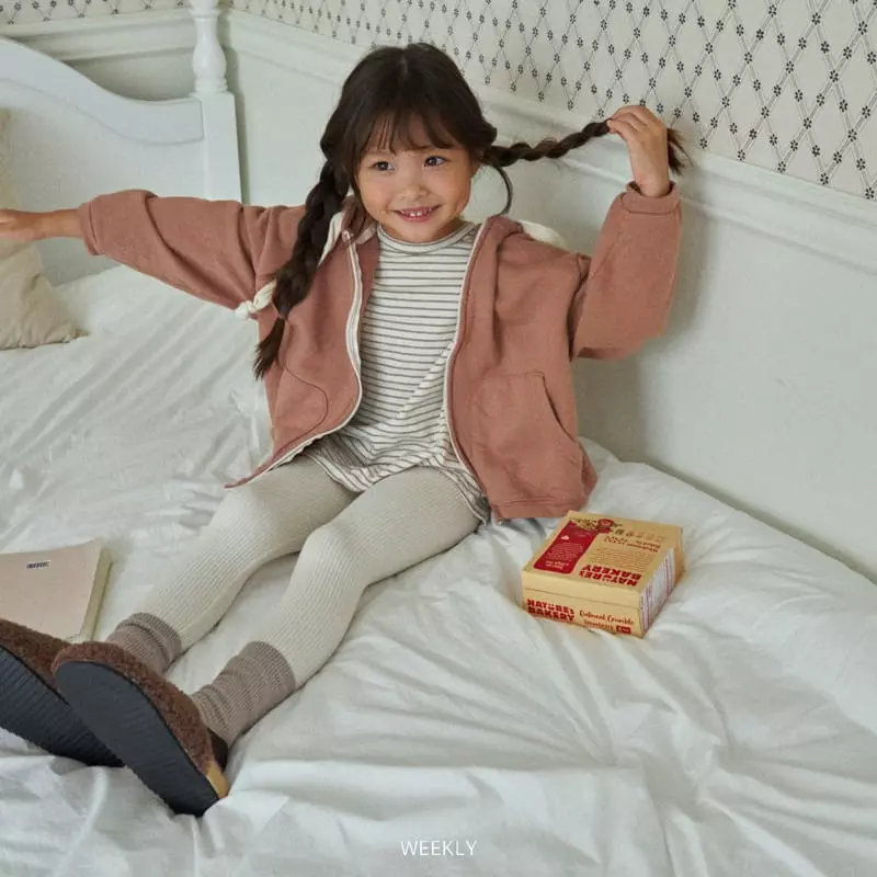 Weekly - Korean Children Fashion - #minifashionista - Layered Stripes Tee