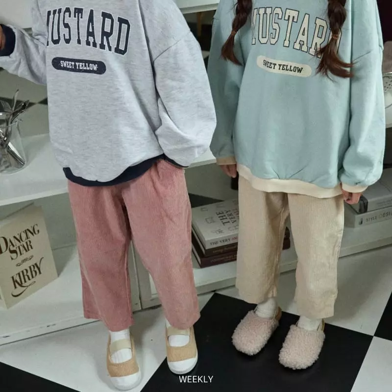 Weekly - Korean Children Fashion - #prettylittlegirls - Simple Corduroy Pants - 11