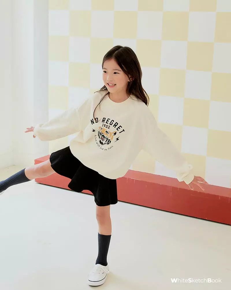 Whitesketchbook - Korean Children Fashion - #Kfashion4kids - Tiger Sweatshirt - 7