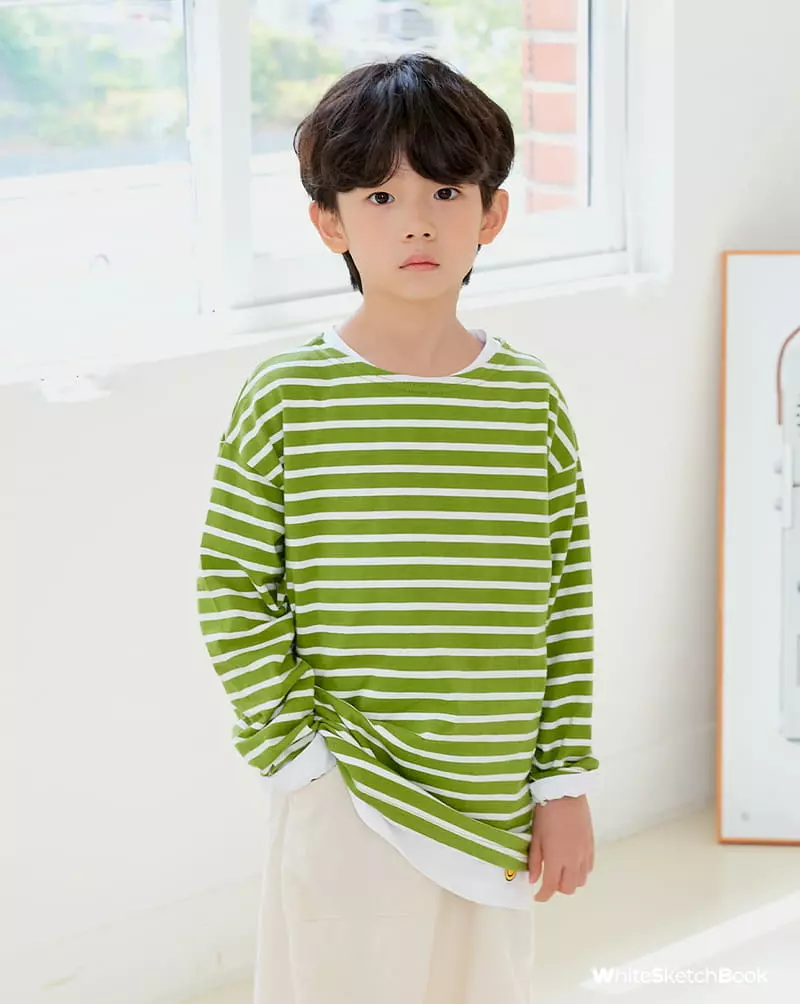 Whitesketchbook - Korean Children Fashion - #Kfashion4kids - Saint Tee - 12