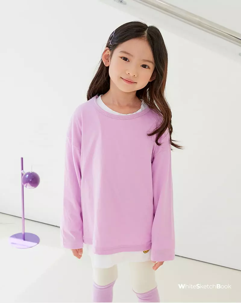 Whitesketchbook - Korean Children Fashion - #childofig - Peach Leggings - 6