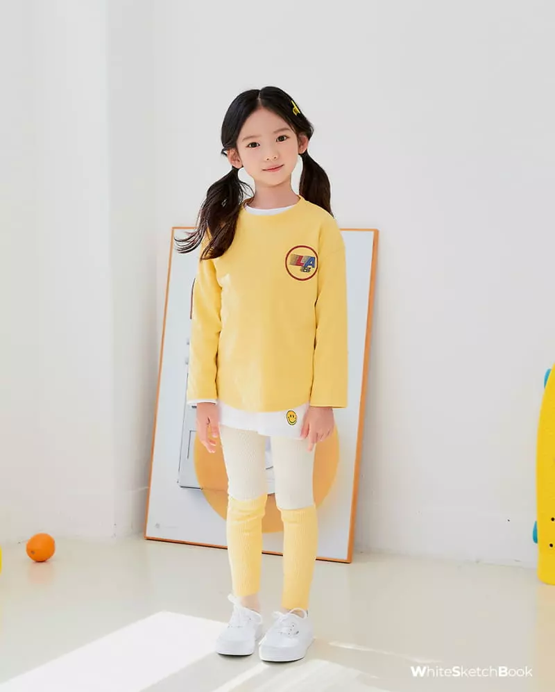 Whitesketchbook - Korean Children Fashion - #childofig - Crayon Leggings - 3