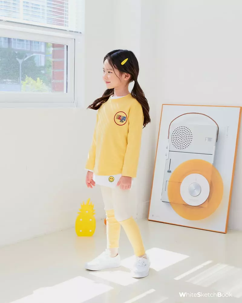 Whitesketchbook - Korean Children Fashion - #childofig - Crayon Leggings - 4