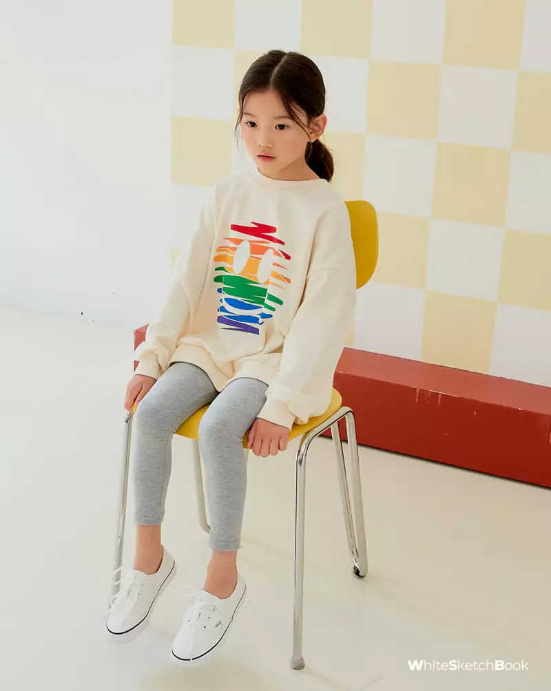 Whitesketchbook - Korean Children Fashion - #childofig - Weekly Leggings - 3