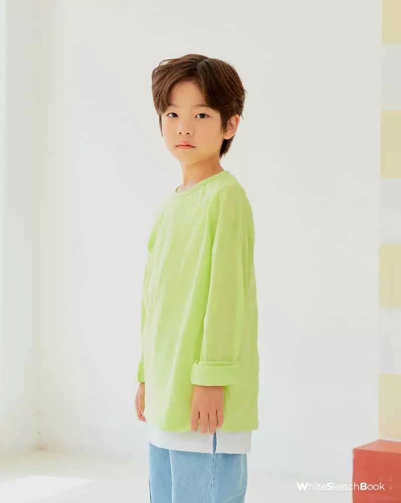 Whitesketchbook - Korean Children Fashion - #childofig - Soft Washing Tee - 6