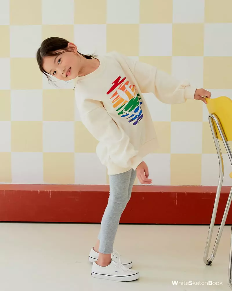 Whitesketchbook - Korean Children Fashion - #childofig - Weekly Leggings - 4