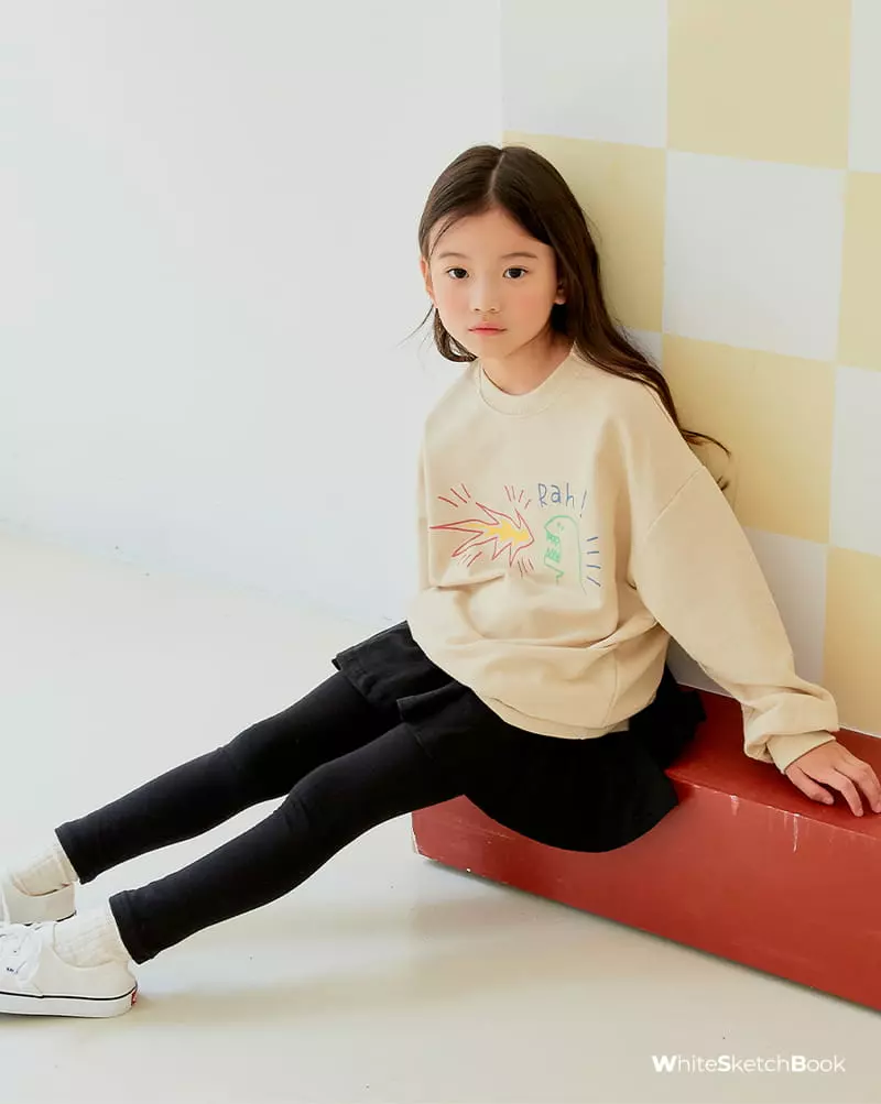 Whitesketchbook - Korean Children Fashion - #childrensboutique - Spring Skirt Leggings - 3