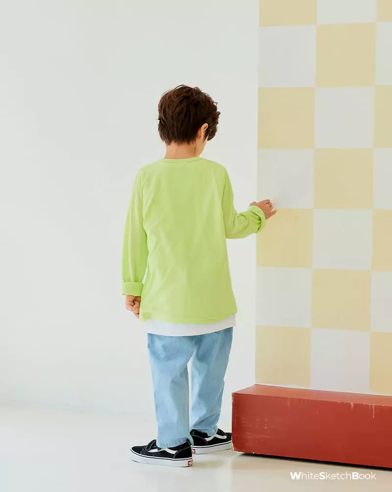 Whitesketchbook - Korean Children Fashion - #childrensboutique - Soft Washing Tee - 7