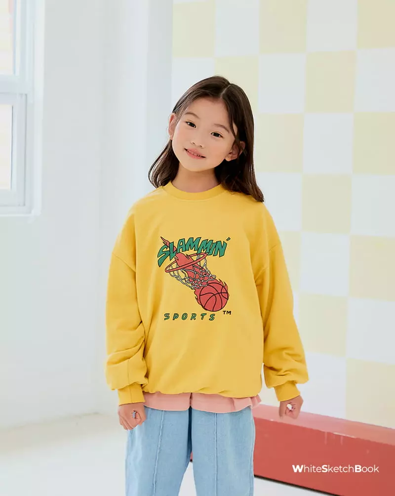 Whitesketchbook - Korean Children Fashion - #designkidswear - Dunk Sweatshirt - 5