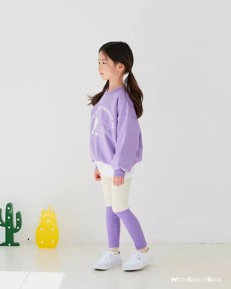 Whitesketchbook - Korean Children Fashion - #discoveringself - Crayon Leggings - 7