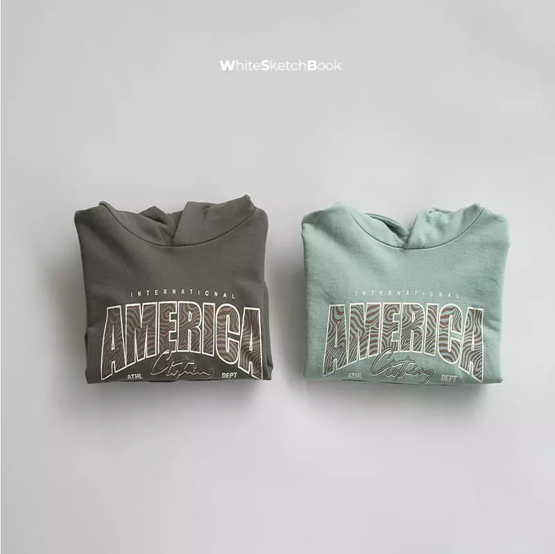 Whitesketchbook - Korean Children Fashion - #discoveringself - America Hoody - 12