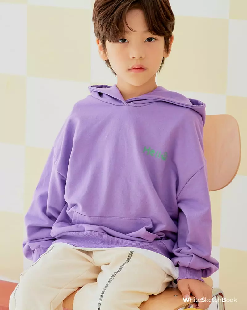 Whitesketchbook - Korean Children Fashion - #discoveringself - Hello Hoody - 11