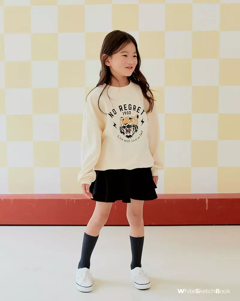 Whitesketchbook - Korean Children Fashion - #fashionkids - Plare Skirt - 7