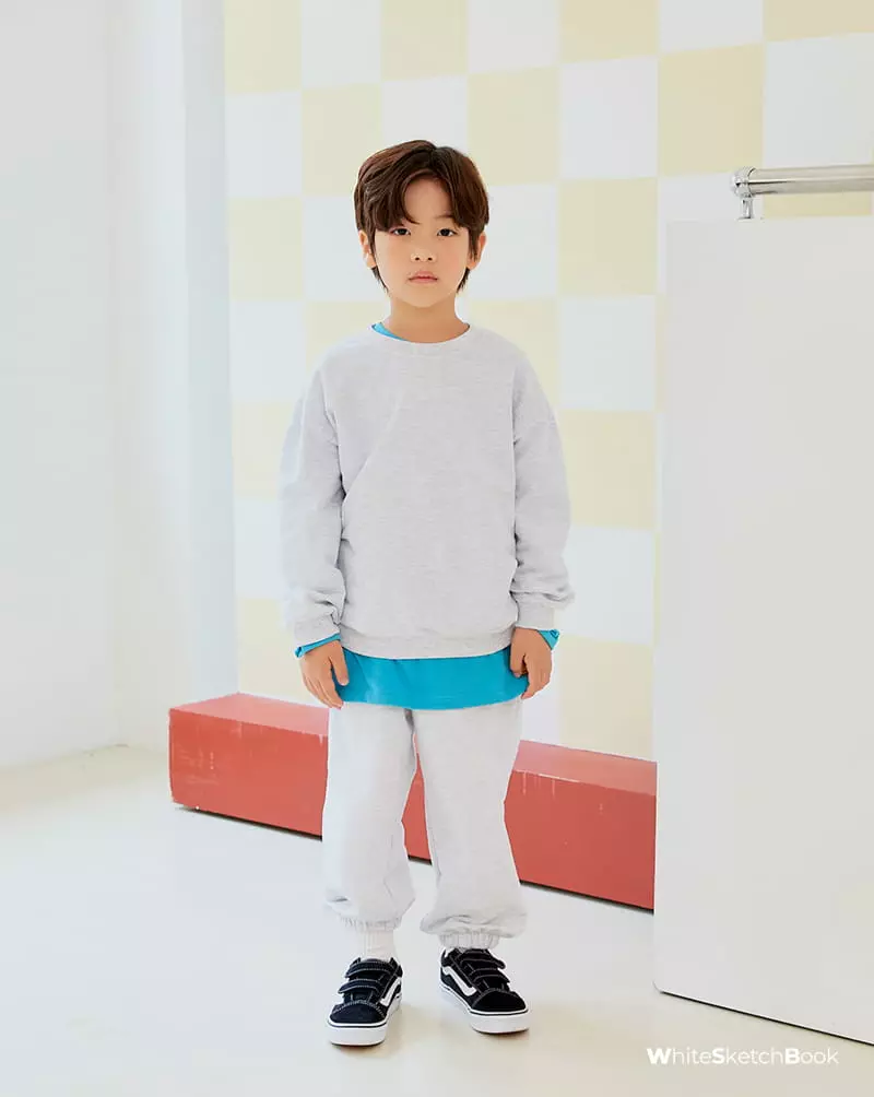 Whitesketchbook - Korean Children Fashion - #fashionkids - Coverstitch Paint Pants - 3