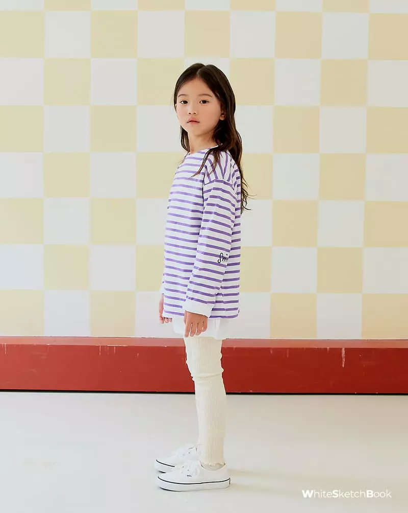 Whitesketchbook - Korean Children Fashion - #fashionkids - Terry Leggings - 3