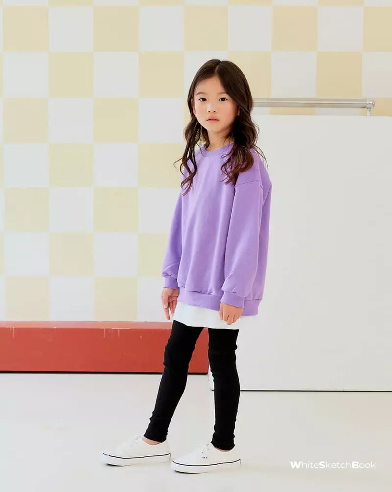 Whitesketchbook - Korean Children Fashion - #fashionkids - New Basic Sweatshirt - 5