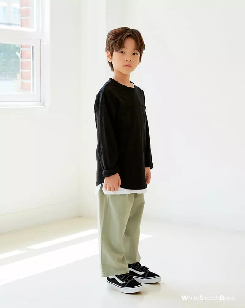 Whitesketchbook - Korean Children Fashion - #kidsshorts - Pocket Pants - 6