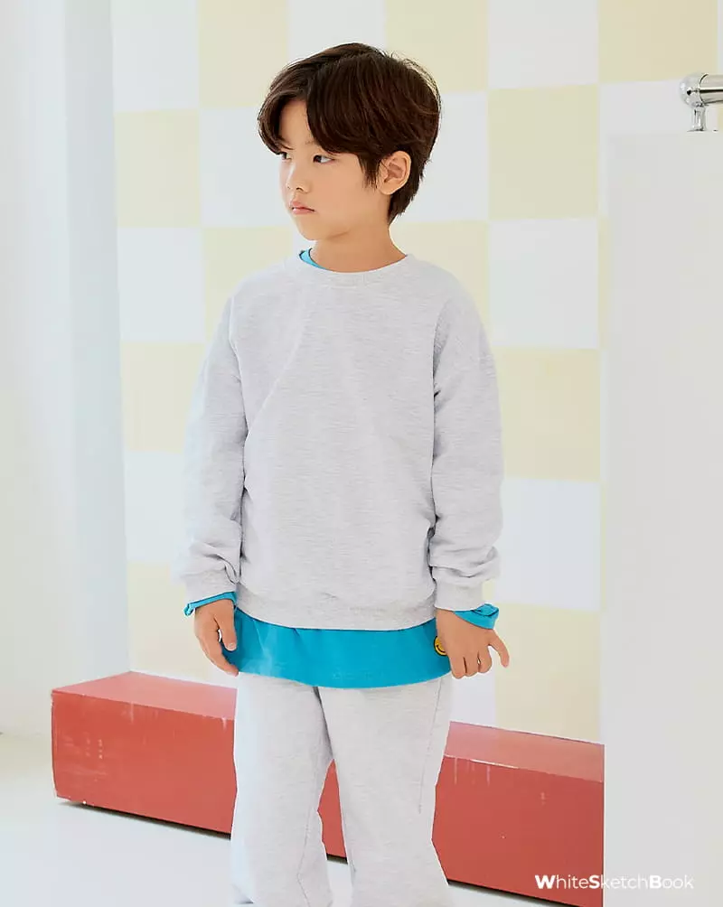 Whitesketchbook - Korean Children Fashion - #fashionkids - Coverstitch Paint Pants - 4