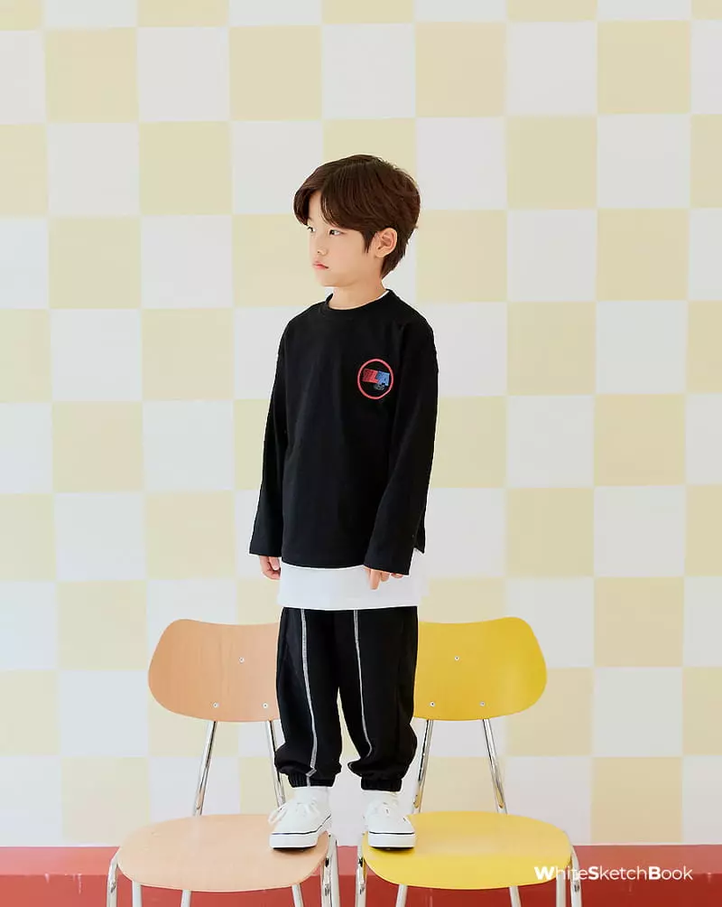 Whitesketchbook - Korean Children Fashion - #kidsshorts - New Stitch Pants - 3