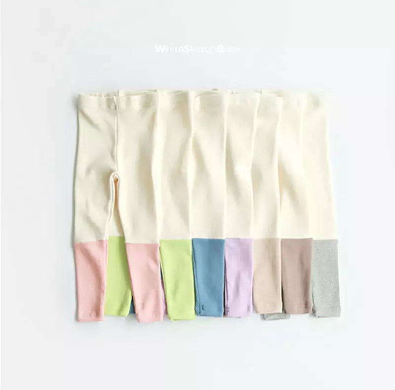 Whitesketchbook - Korean Children Fashion - #kidsshorts - Peach Leggings - 11