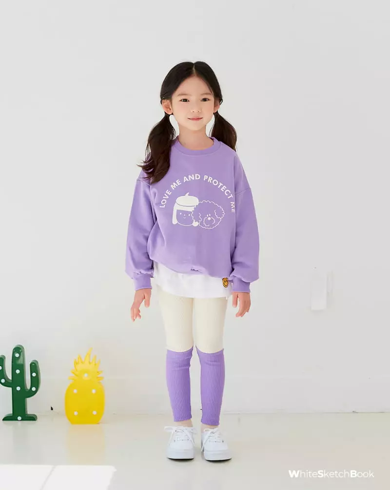 Whitesketchbook - Korean Children Fashion - #kidsshorts - Crayon Leggings - 9