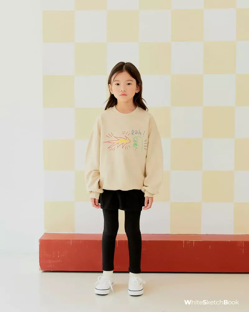 Whitesketchbook - Korean Children Fashion - #kidsshorts - Spring Skirt Leggings - 7