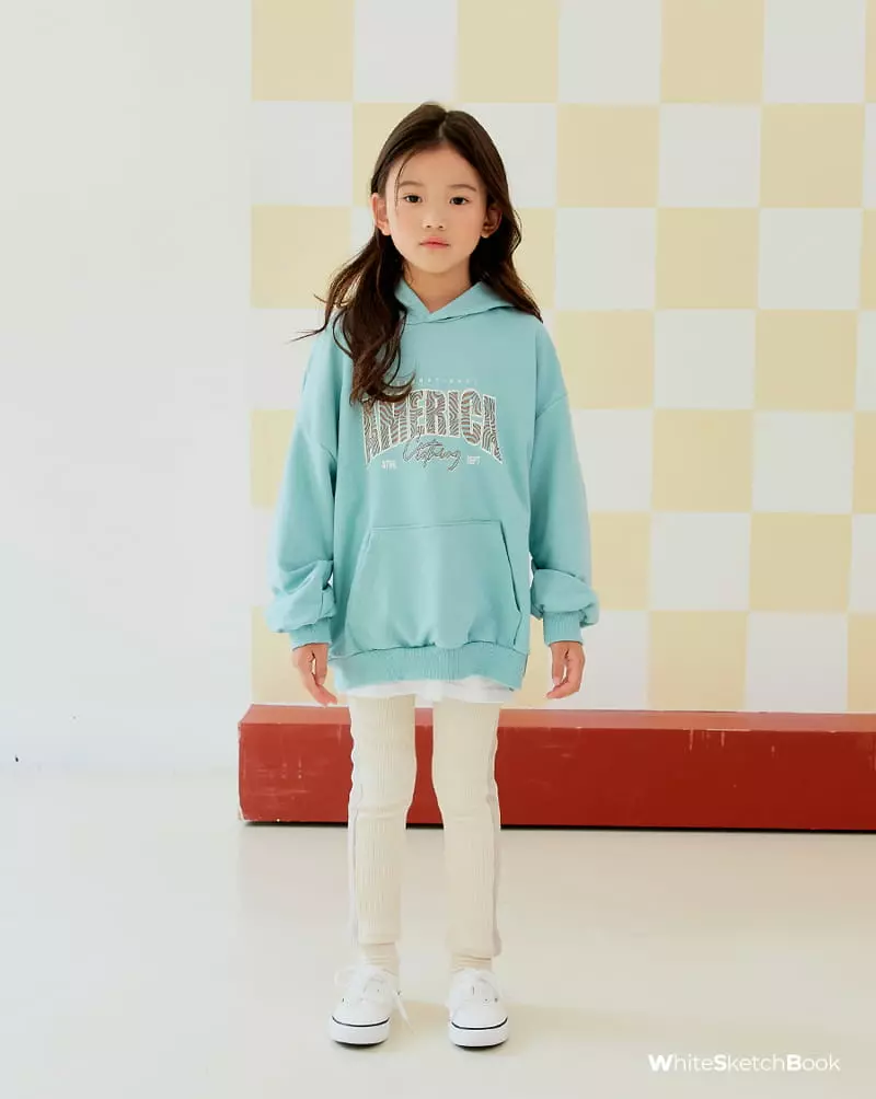 Whitesketchbook - Korean Children Fashion - #kidsshorts - Side Color Leggings - 6