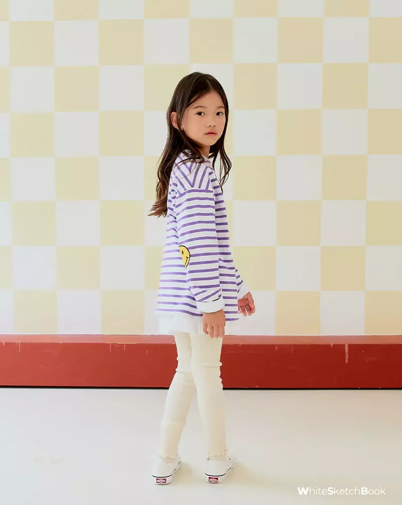 Whitesketchbook - Korean Children Fashion - #fashionkids - Terry Leggings - 4