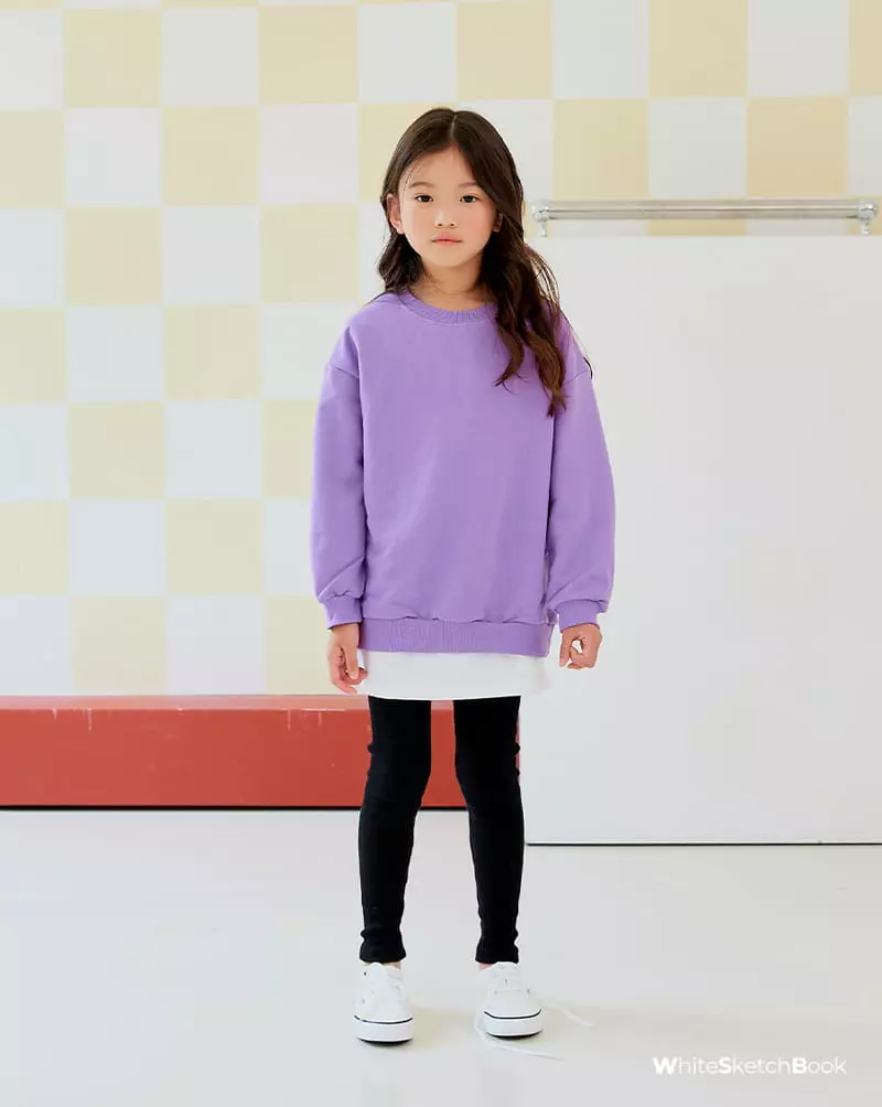 Whitesketchbook - Korean Children Fashion - #kidsshorts - Rib LEggings - 3