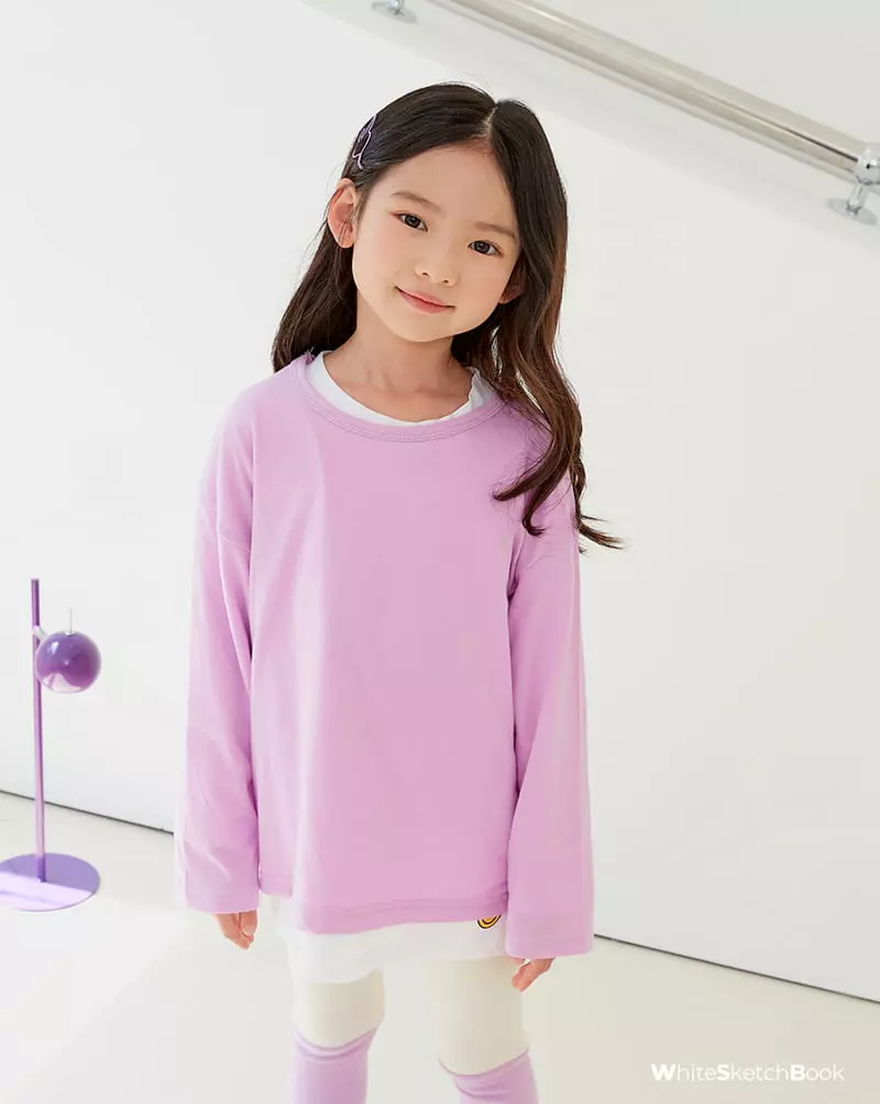 Whitesketchbook - Korean Children Fashion - #kidsshorts - Soft Washing Tee - 11