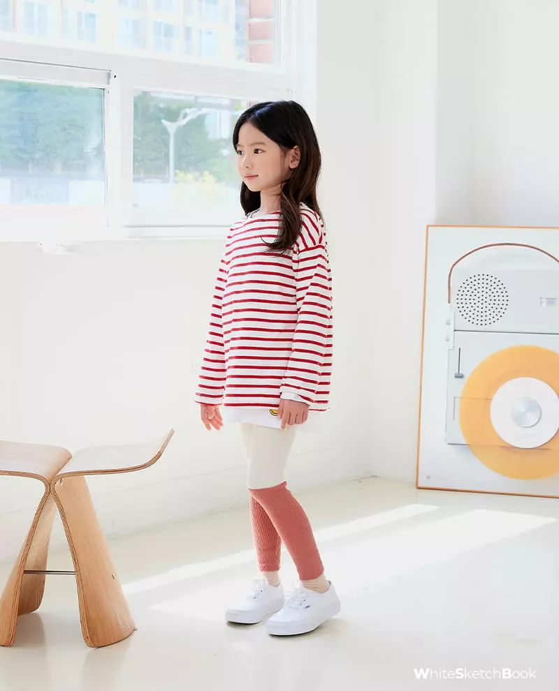 Whitesketchbook - Korean Children Fashion - #kidsstore - Crayon Leggings - 10