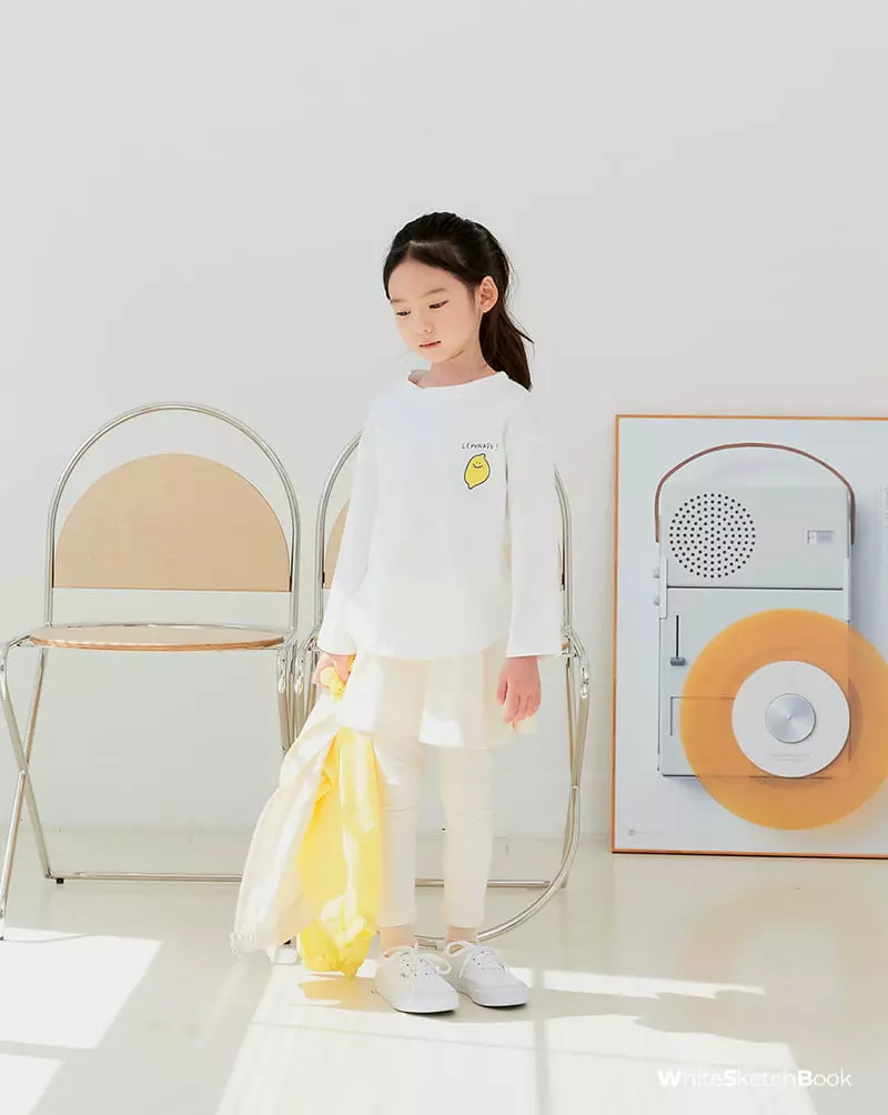 Whitesketchbook - Korean Children Fashion - #kidsstore - Spring Skirt Leggings - 8