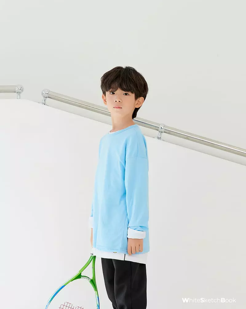 Whitesketchbook - Korean Children Fashion - #kidsstore - Soft Washing Tee - 12