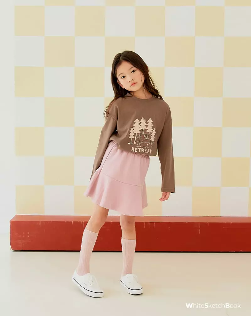 Whitesketchbook - Korean Children Fashion - #kidzfashiontrend - Plare Skirt - 10