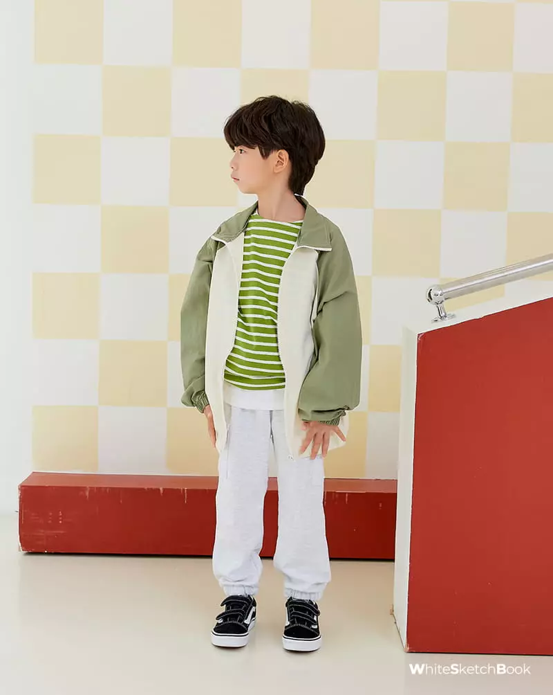 Whitesketchbook - Korean Children Fashion - #kidzfashiontrend - Cargo Pants - 3