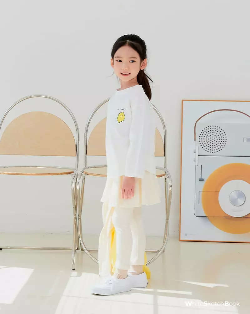 Whitesketchbook - Korean Children Fashion - #kidzfashiontrend - Spring Skirt Leggings - 9