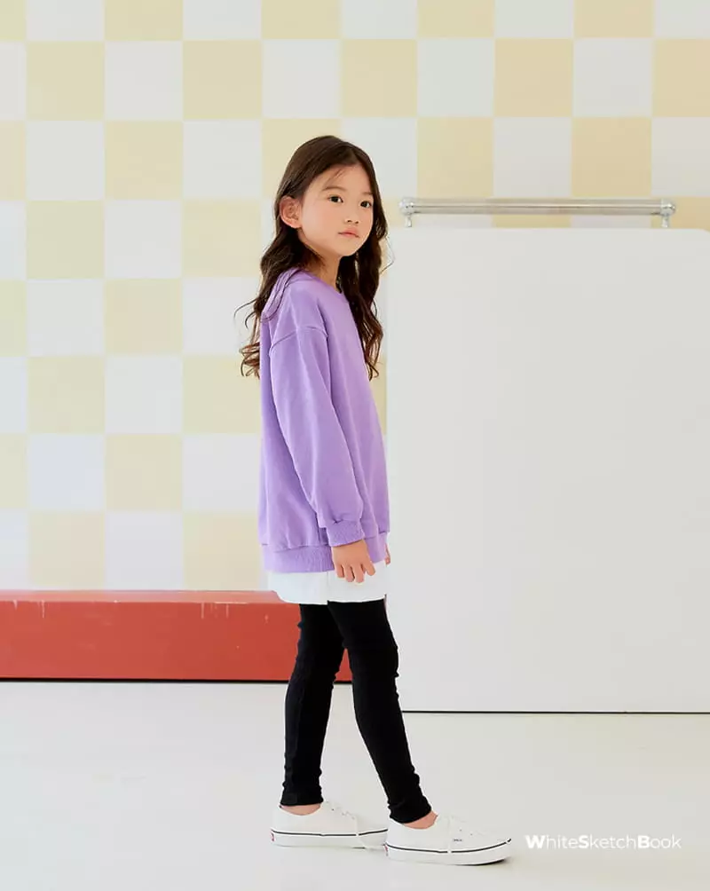 Whitesketchbook - Korean Children Fashion - #kidzfashiontrend - Rib LEggings - 5