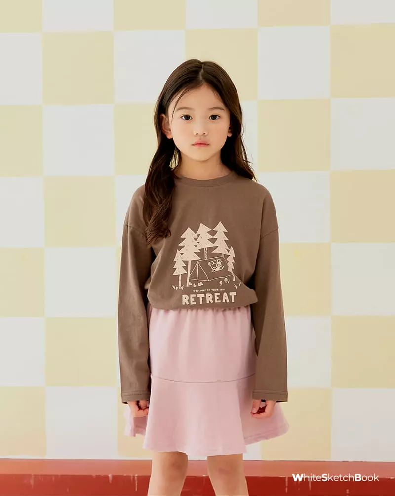 Whitesketchbook - Korean Children Fashion - #kidzfashiontrend - Camping Tee - 3