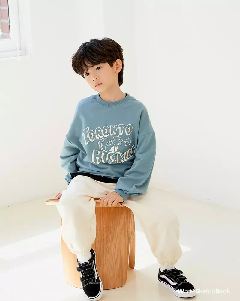 Whitesketchbook - Korean Children Fashion - #kidzfashiontrend - Husky Sweatshirt - 7