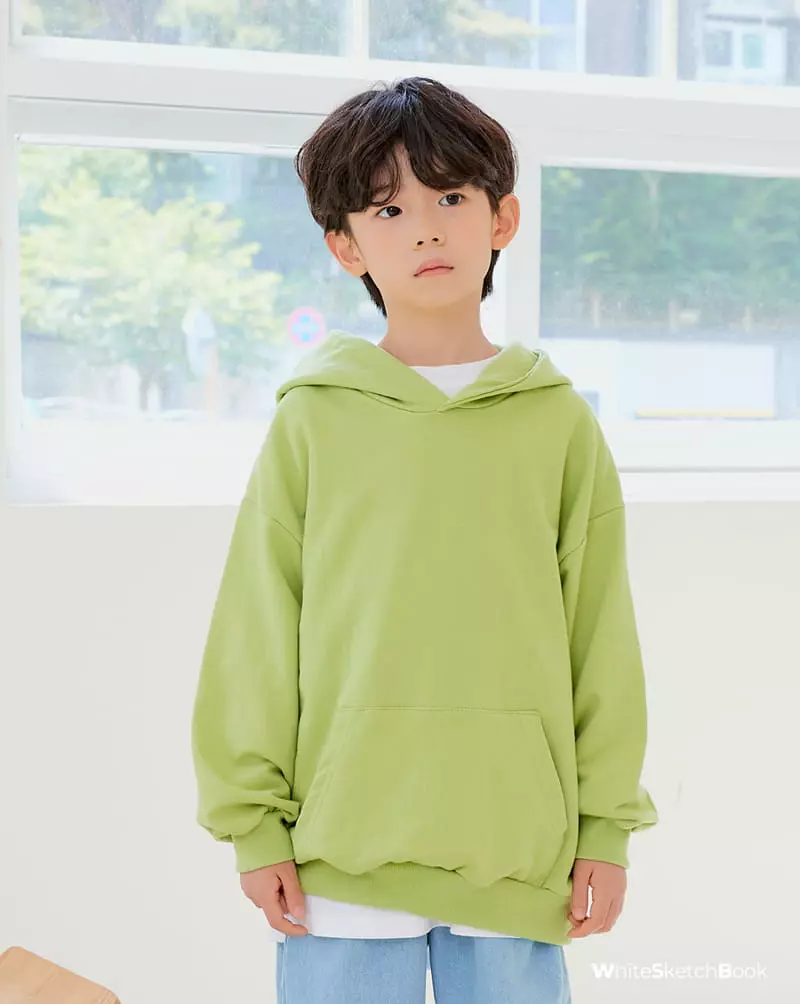 Whitesketchbook - Korean Children Fashion - #kidzfashiontrend - Baisc Hoody - 9