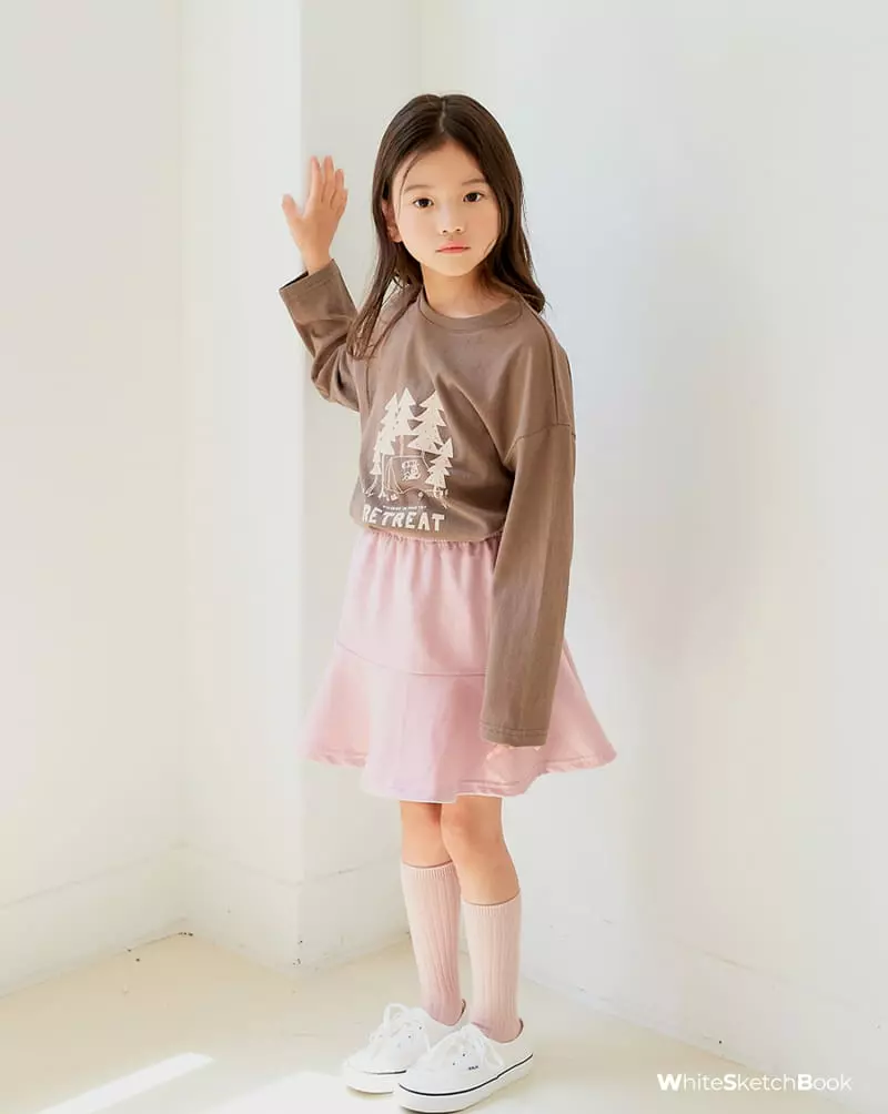 Whitesketchbook - Korean Children Fashion - #littlefashionista - Plare Skirt - 12