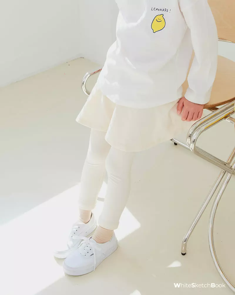 Whitesketchbook - Korean Children Fashion - #littlefashionista - Spring Skirt Leggings - 11