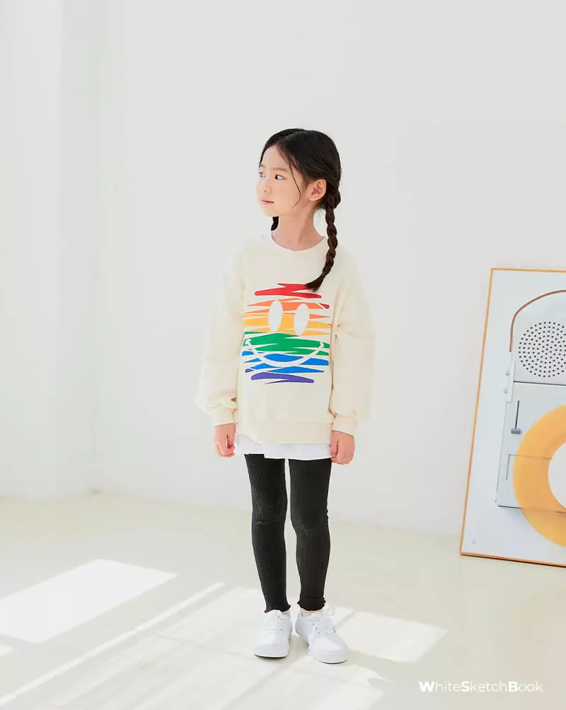 Whitesketchbook - Korean Children Fashion - #littlefashionista - Terry Leggings - 8