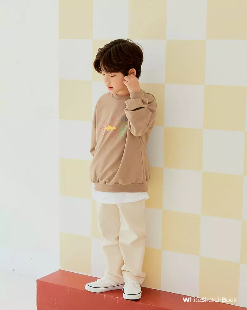 Whitesketchbook - Korean Children Fashion - #littlefashionista - Dino Sweatshirt - 11
