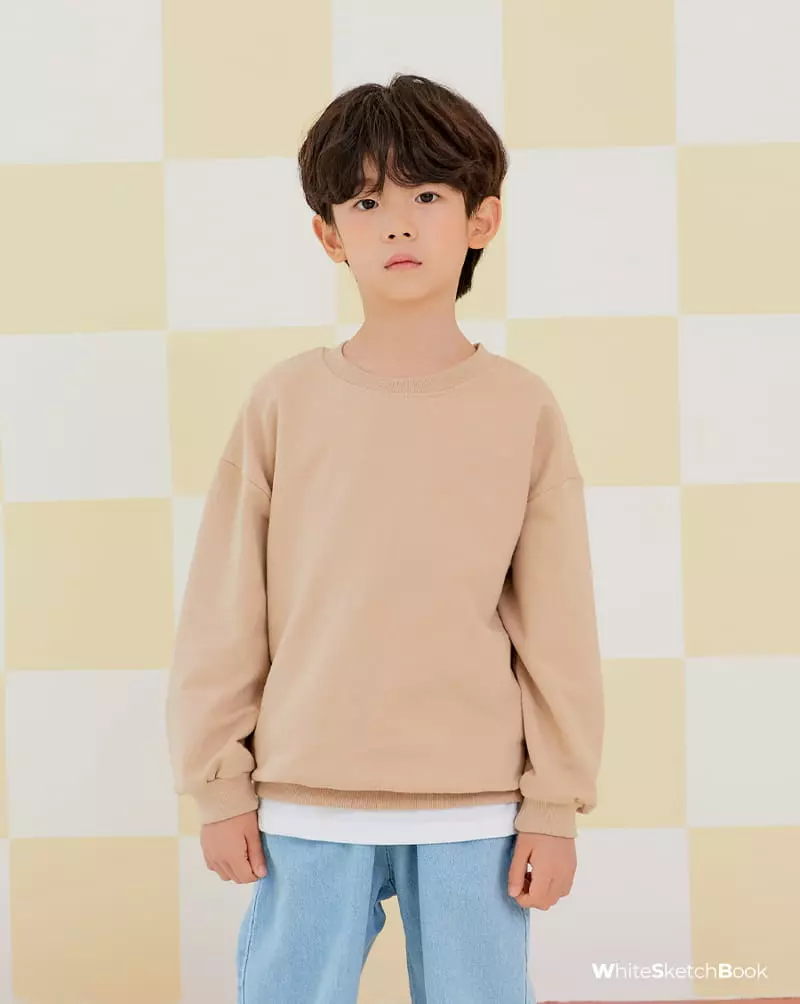 Whitesketchbook - Korean Children Fashion - #littlefashionista - New Basic Sweatshirt - 10
