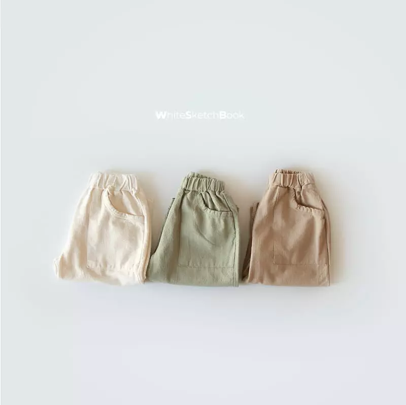 Whitesketchbook - Korean Children Fashion - #magicofchildhood - Pocket Pants - 11