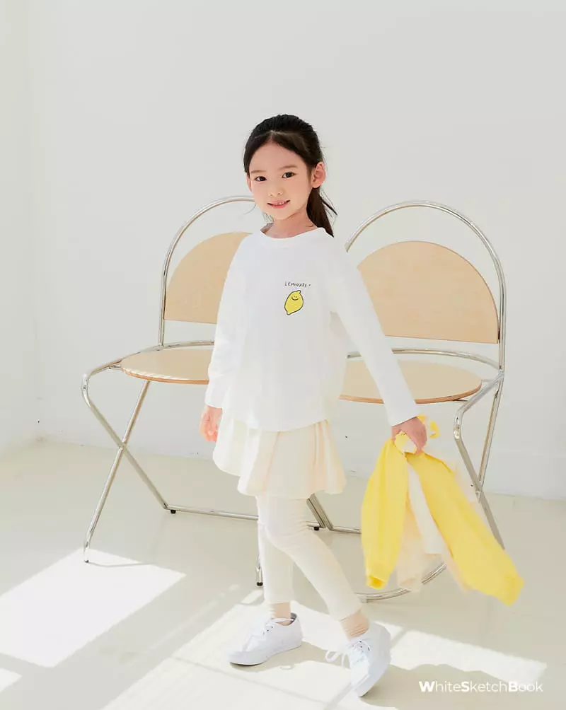 Whitesketchbook - Korean Children Fashion - #magicofchildhood - Spring Skirt Leggings - 12