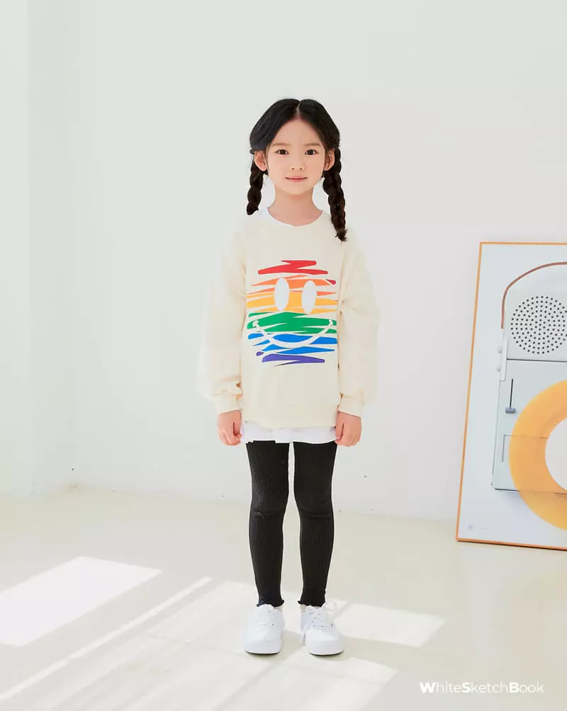 Whitesketchbook - Korean Children Fashion - #magicofchildhood - Terry Leggings - 9