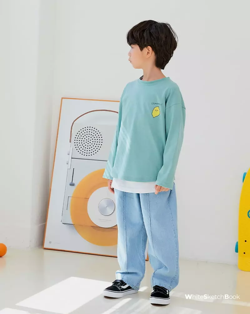 Whitesketchbook - Korean Children Fashion - #magicofchildhood - Lemonade Tee - 5